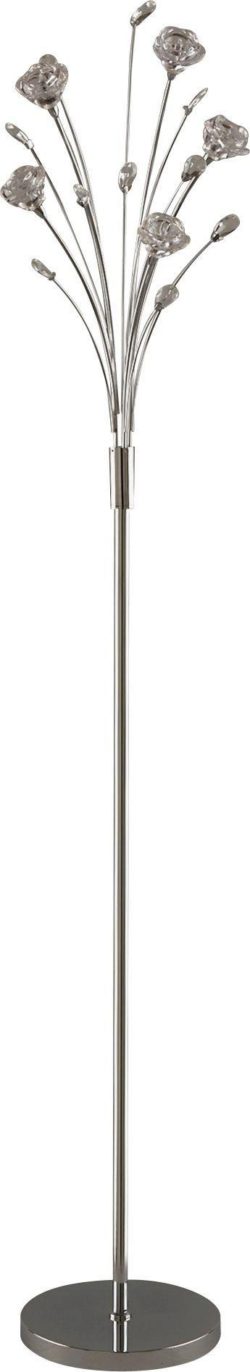 Heart of House - Rosa 5 Light Flower - Floor Lamp - Chrome